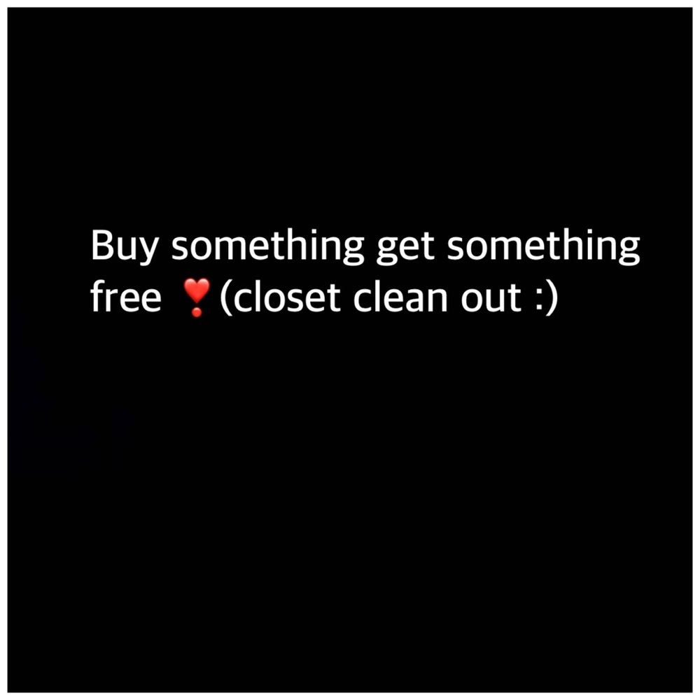 Promotional Offer: Buy One Get One Free
